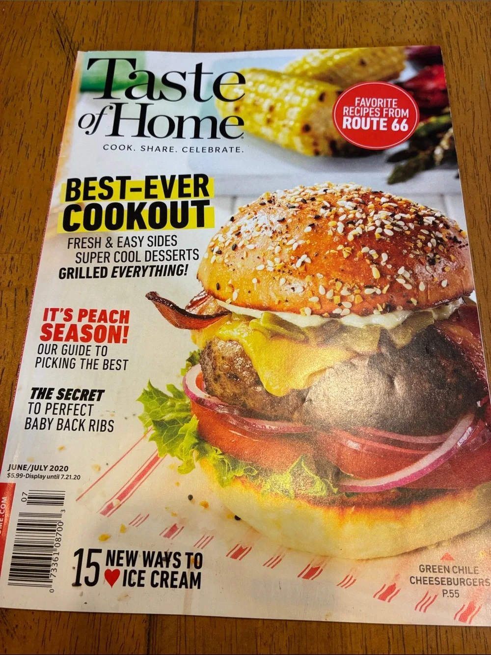 Lot of three Taste of Home cooking magazines
